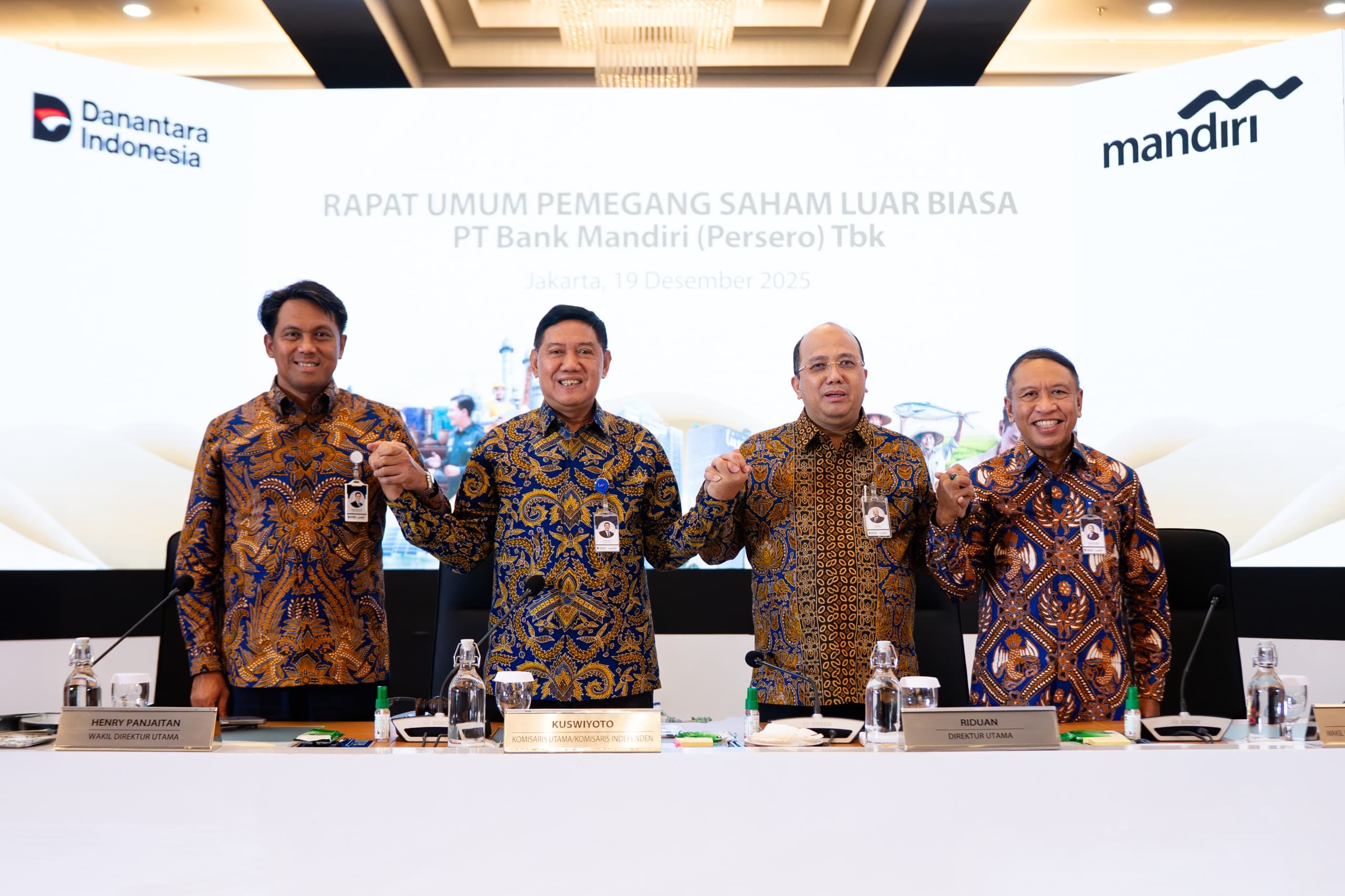 Bank Mandiri (BMRI) Rombak Komisaris