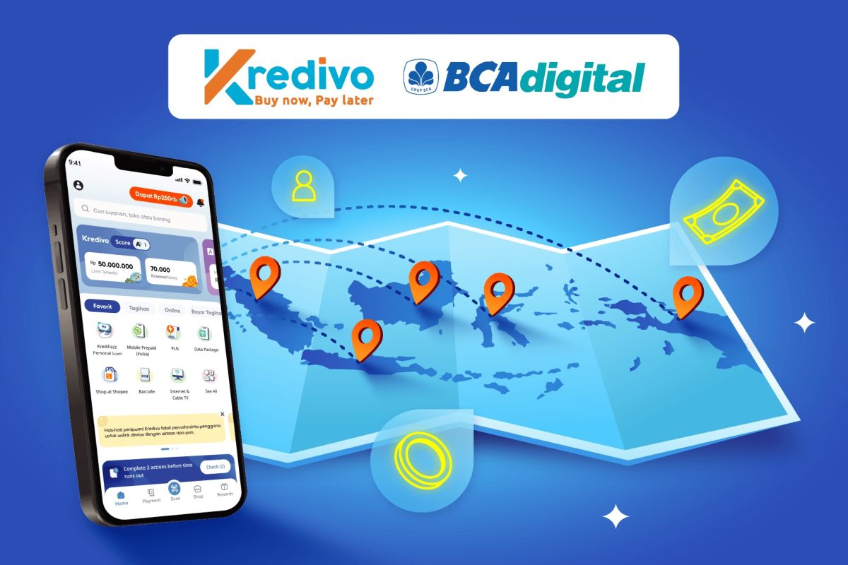 Perluas Akses Kredit, BCA Digital Gandeng Kredivo dan KrediFazz