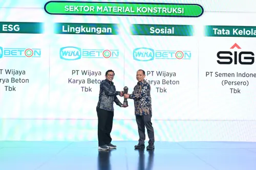 SIG Raih Penghargaan ESG 2026, Tata Kelola Perusahaan Kembali Diakui