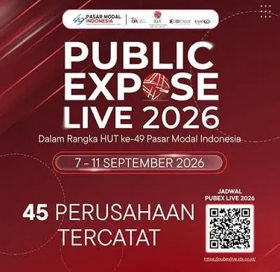 BEI Gelar Public Expose Live 2026, 45 Emiten Siap Jawab Investor