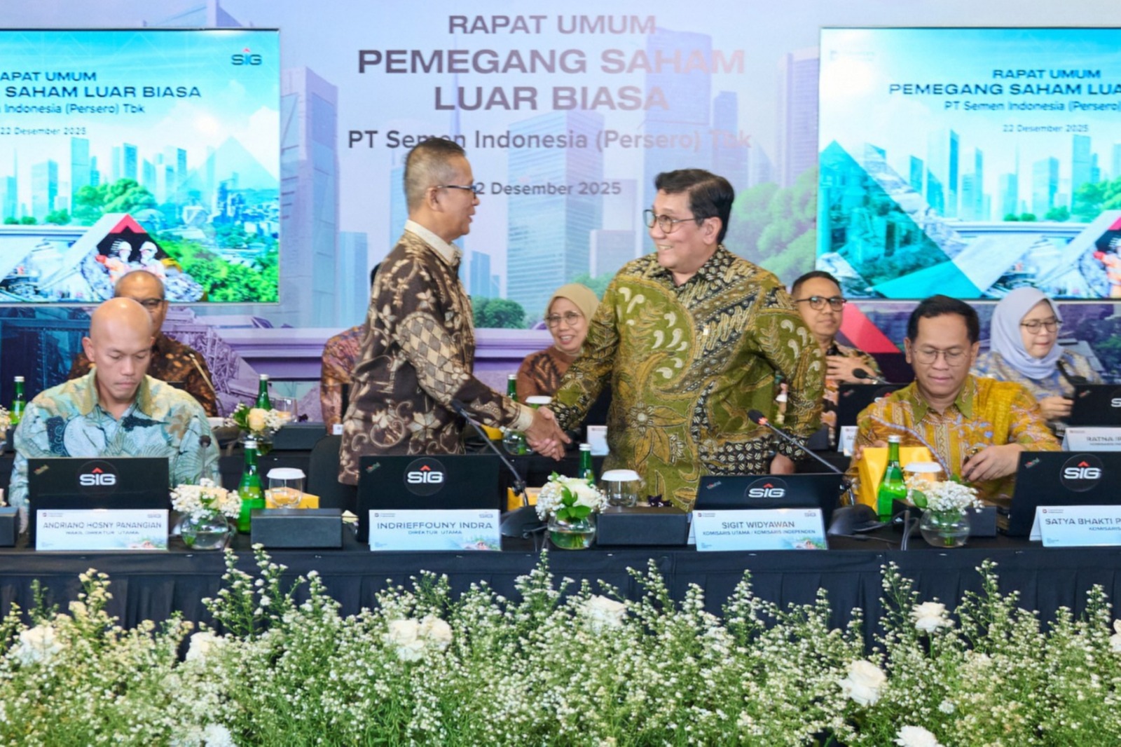 RUPSLB SIG Buka Ruang Keputusan Strategis, Arah Bisnis 2026 Makin Fleksibel