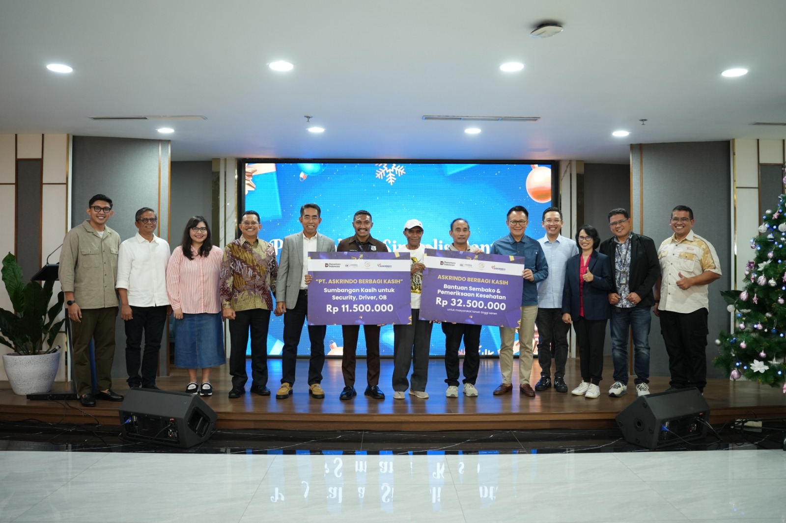 Askrindo Berbagi Kasih, Ratusan Anak dan Keluarga Prasejahtera Terima Manfaat