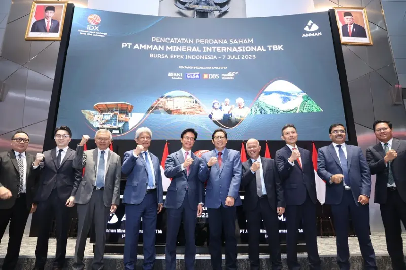 Direktur Amman Mineral (AMMN) Mendadak Mundur Jelang RUPST Besok