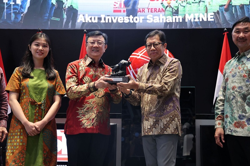 MINE Jadwalkan Bagi Dividen Tunai, Yieldnya 4,17 Persen