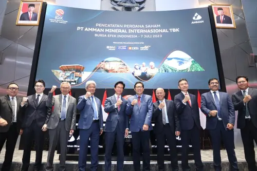 RUPST Amman Mineral (AMMN) Setujui Susunan Direksi Baru