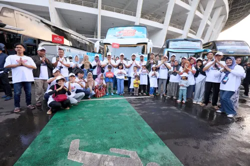 Mudik Bersama BUMN 2026, SIG Berangkatkan 1.653 Pemudik ke 10 Provinsi