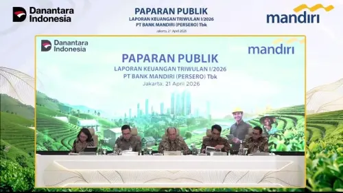 Direktur Bank Mandiri Borong Saham BMRI Rp1,9M Saat Harga Turun