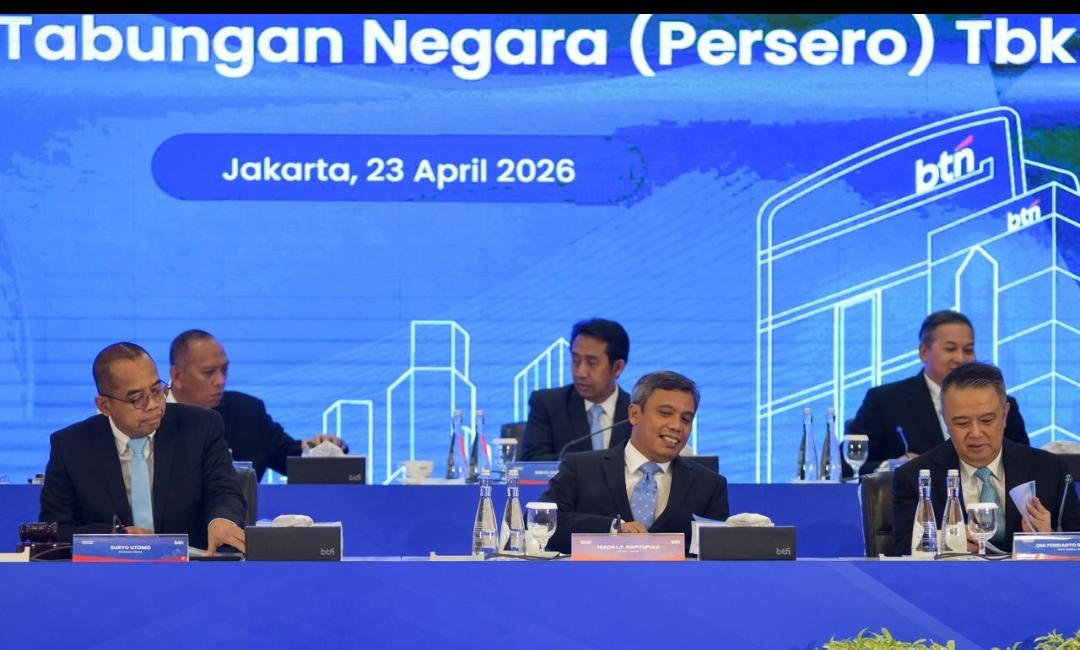 BTN Bukukan Laba Rp1,45T per April 2026, Melonjak 43,84%