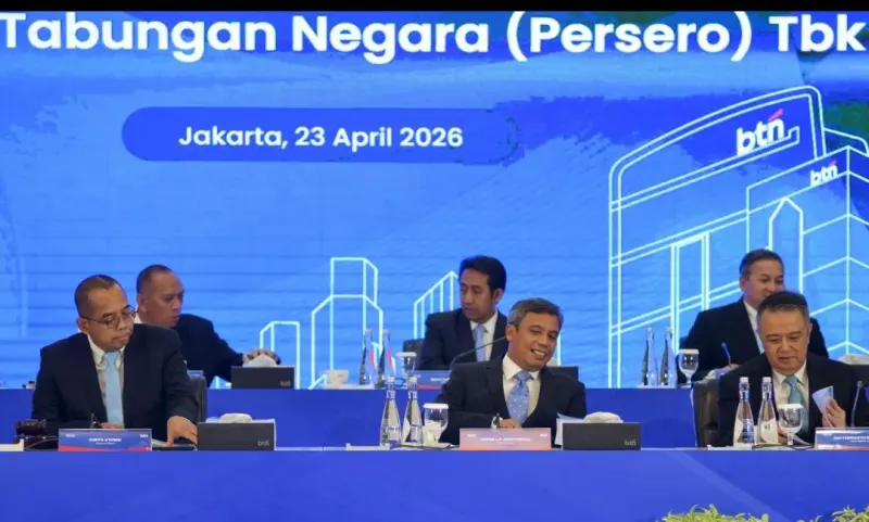 BTN Bukukan Laba Rp1,45T per April 2026, Melonjak 43,84%