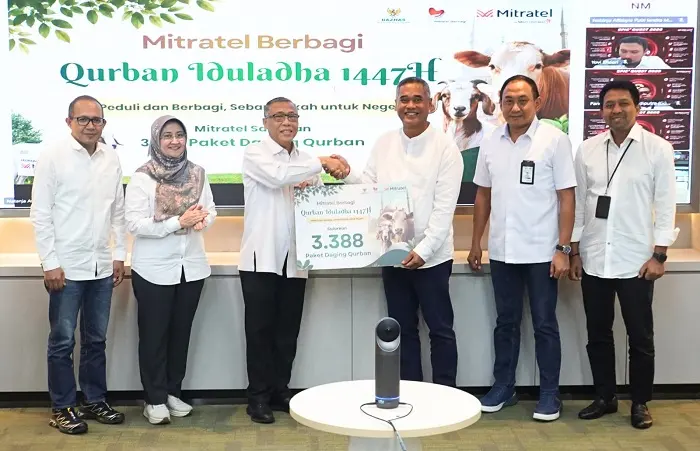 Mitratel (MTEL) Gandeng BAZNAS Tebar Berkah hingga Pelosok Daerah