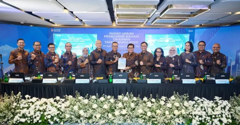 SIG (SMGR) Setujui 100% Laba 2025 Jadi Dividen