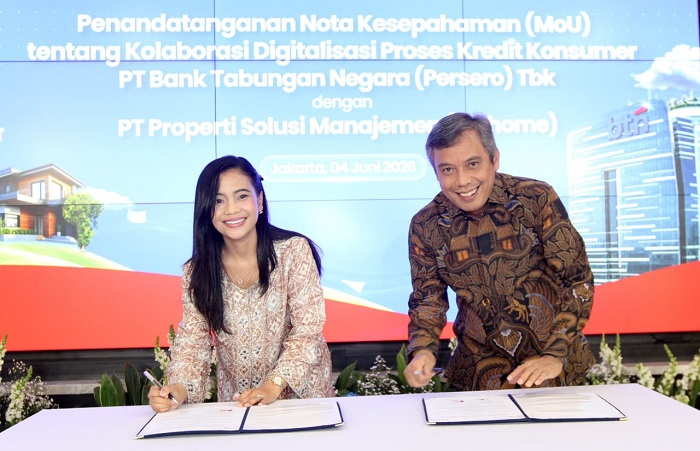 BTN Gandeng Pinhome Hadirkan KPR Digital, Rumah Impian Anti Ribet