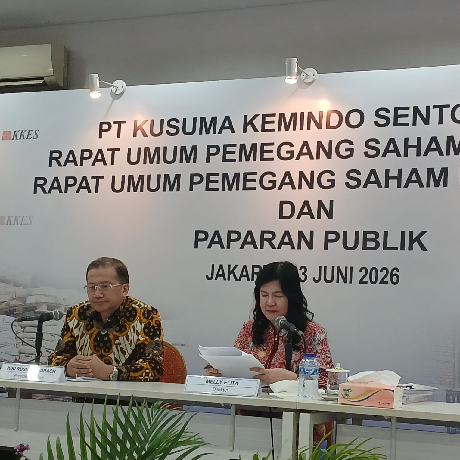 Didorong Kenaikan Penjualan, KKES Berhasil Berbalik Laba