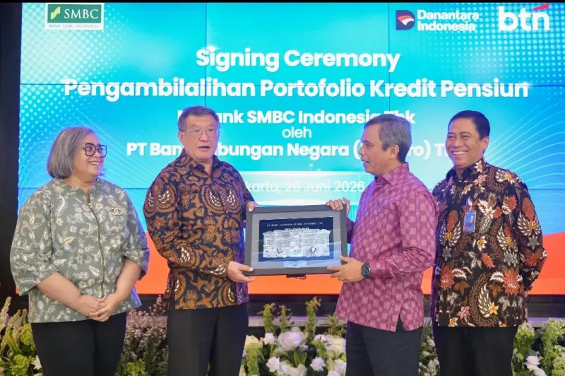 Resmi, BTN Rampungkan Pengambilalihan Portofolio Kredit SMBC Indonesia