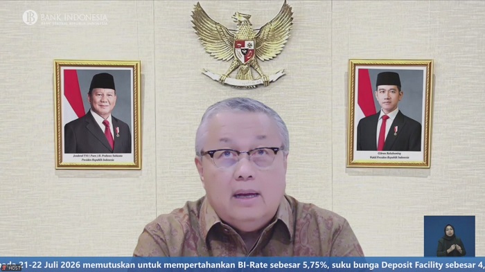 BI Tahan Suku Bunga Acuan di Level 5,75 Persen