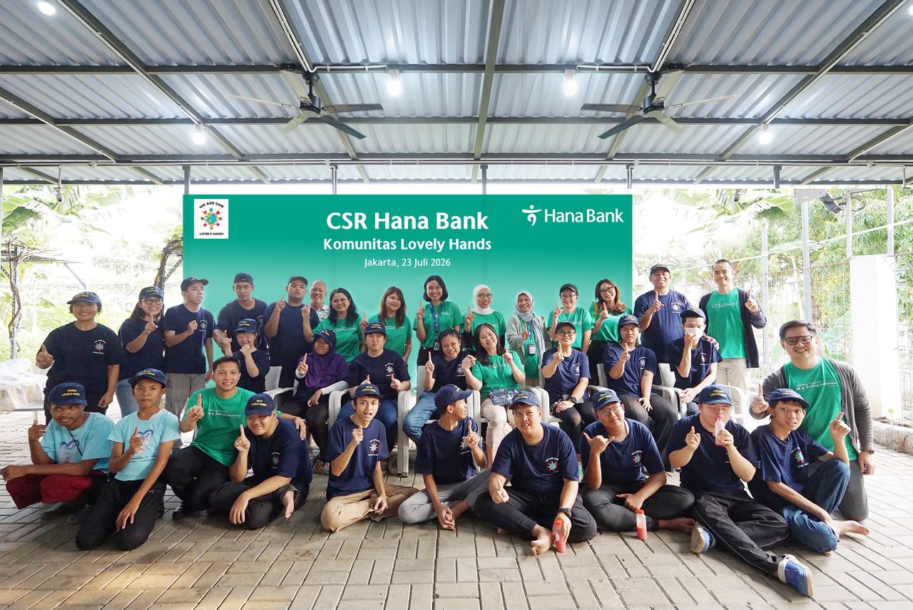 Peringati Hari Anak Nasional, Hana Bank Berdayakan Anak Berkebutuhan Khusus