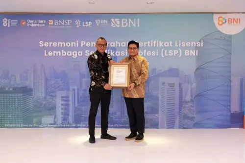 Dorong Profesionalisme Talenta, BNI Resmi Pengoperasikan LSP Berlisensi BNSP