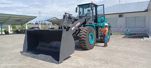 KOBX Perkuat Portofolio Alat Berat Listrik Lewat Pengiriman Perdana Shantui LE60-X5