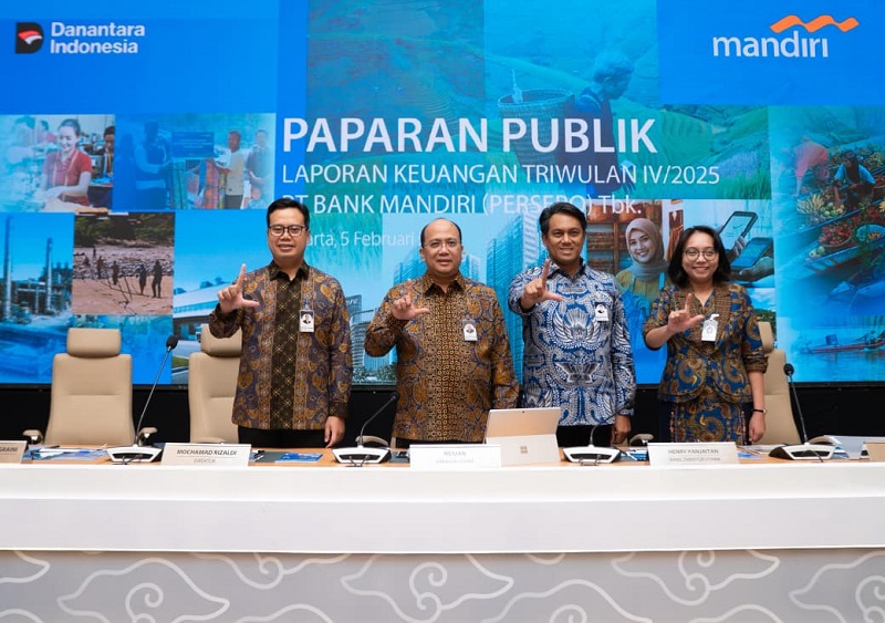 Bank Mandiri (BMRI) Catat Fundamental Solid di 2025