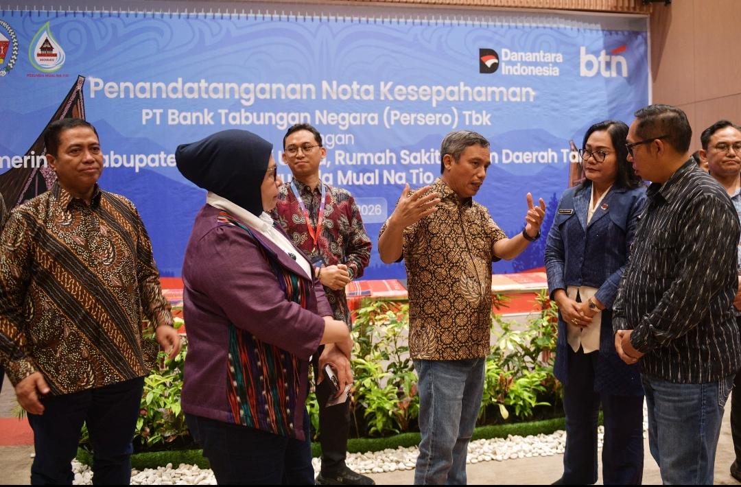 BTN Bikin Layanan Publik Pemkab Tapanuli Utara Makin Modern