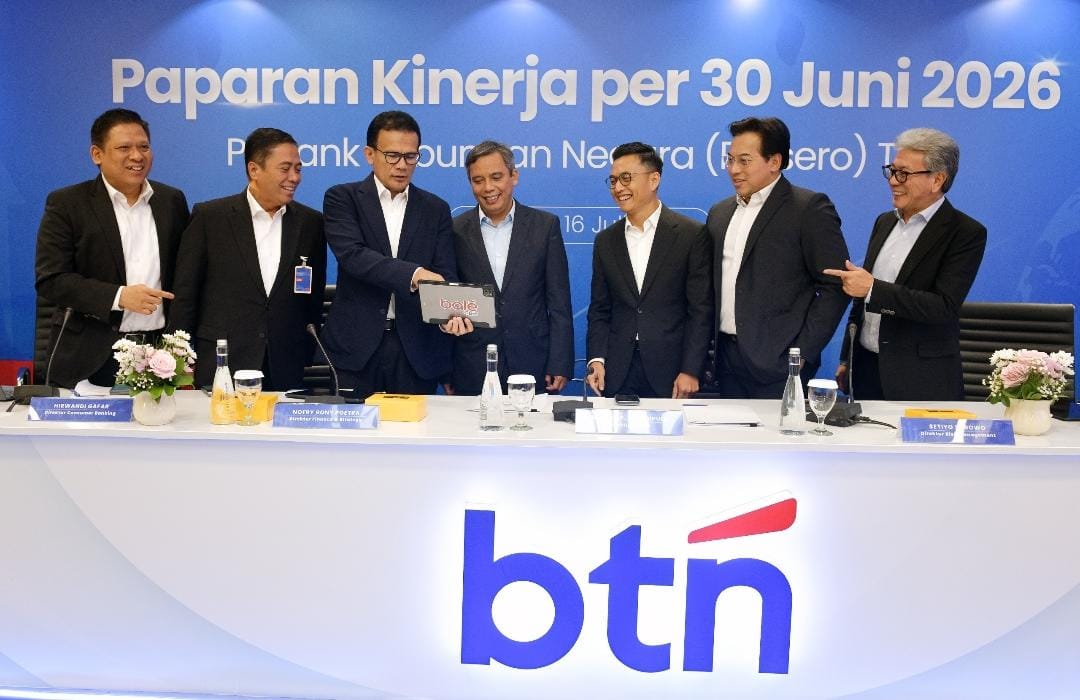 BTN Cetak Kinerja Cemerlang! Laba Melonjak 40,8%, NPL Turun Jadi 2,99% di Semester I-2026